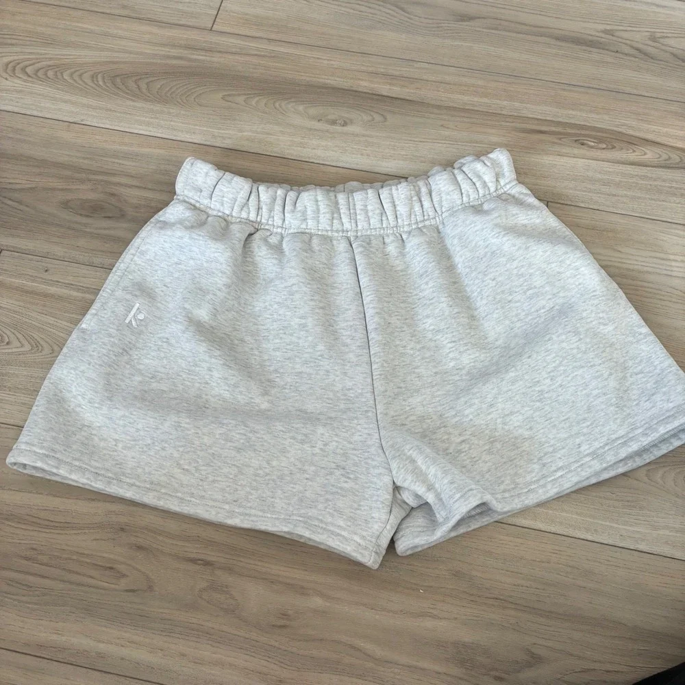Kamo Fitness Sweat Shorts Heather Grey Lounge Athleisure Size XL‎